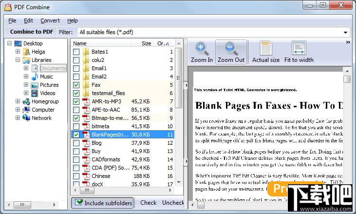 PDF Combine,PDFCombine,PDF文件合并工具