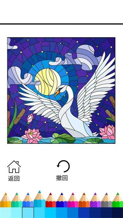 小猪猪画画填色最新版下载,小猪猪画画填色,画画游戏,填色游戏
